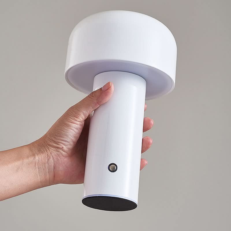 Cordless LED Table Lamp – Dimmable Mushroom Design