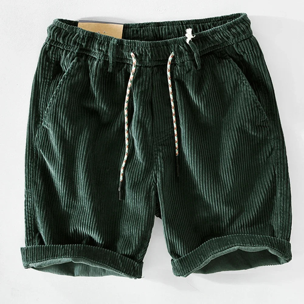 Corduroy | Men's Shorts – Lightweight Cotton with Relaxed Fit 0