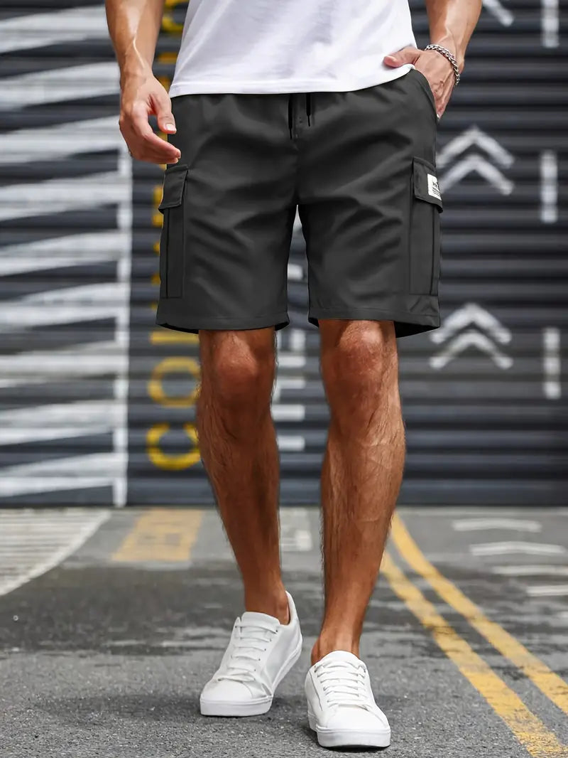 CottonBlend | Men's Cargo Shorts – Relaxed Fit with Multi-Pockets 1
