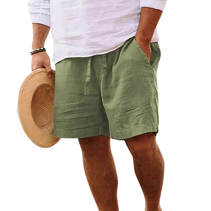CottonLuxe | Men's Shorts – Breathable Cotton-Linen Blend, Relaxed Fit 7