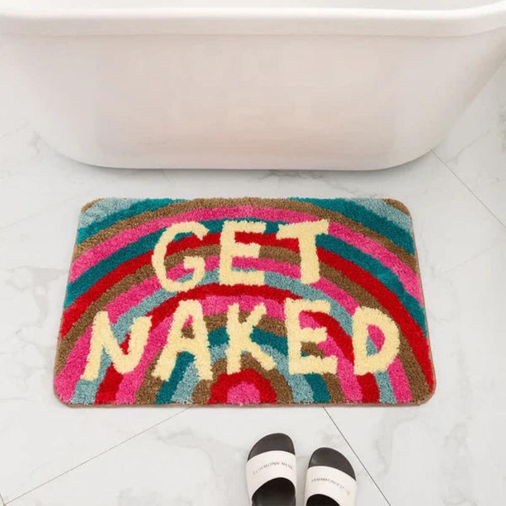 CozyHome | Non-Slip Bath Mat – Ultra-Soft Microfiber Rainbow Design 0