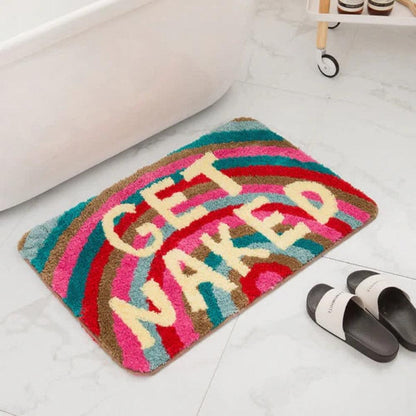 CozyHome | Non-Slip Bath Mat – Ultra-Soft Microfiber Rainbow Design 5