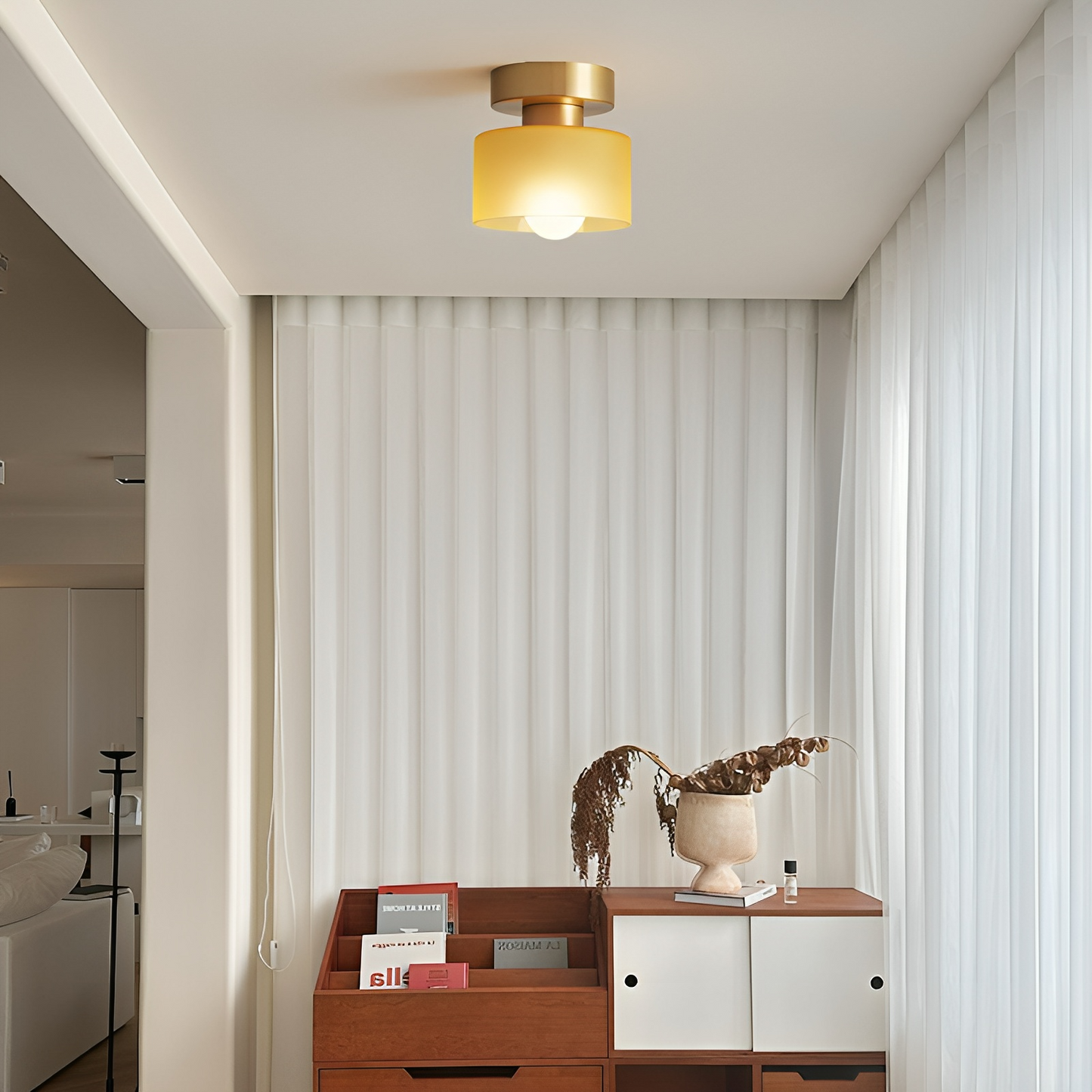 Creative Bauhaus | Ceiling Spotlight Light – Gold Finish, LED Design 1