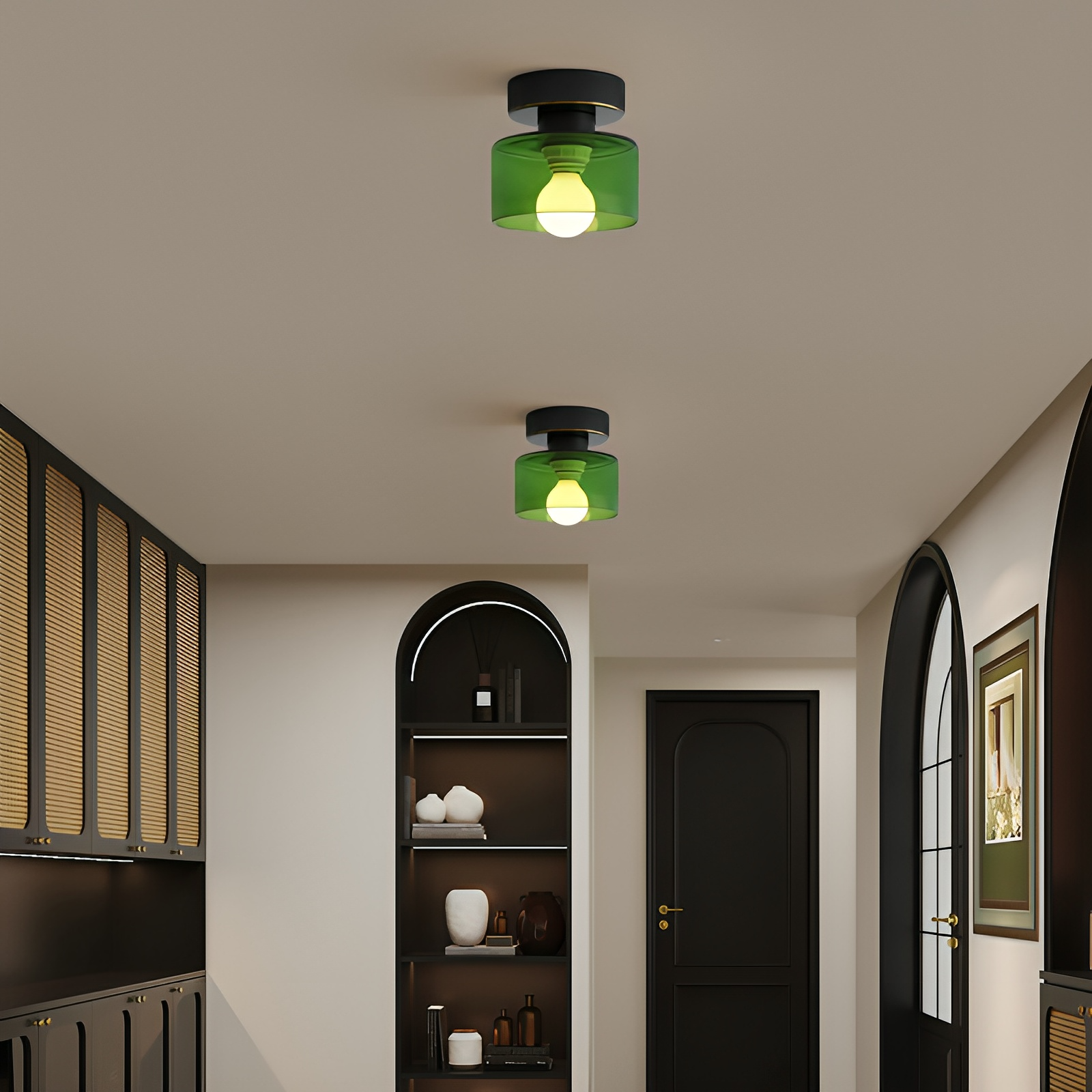 Creative Bauhaus | Ceiling Spotlight Light – Gold Finish, LED Design 2