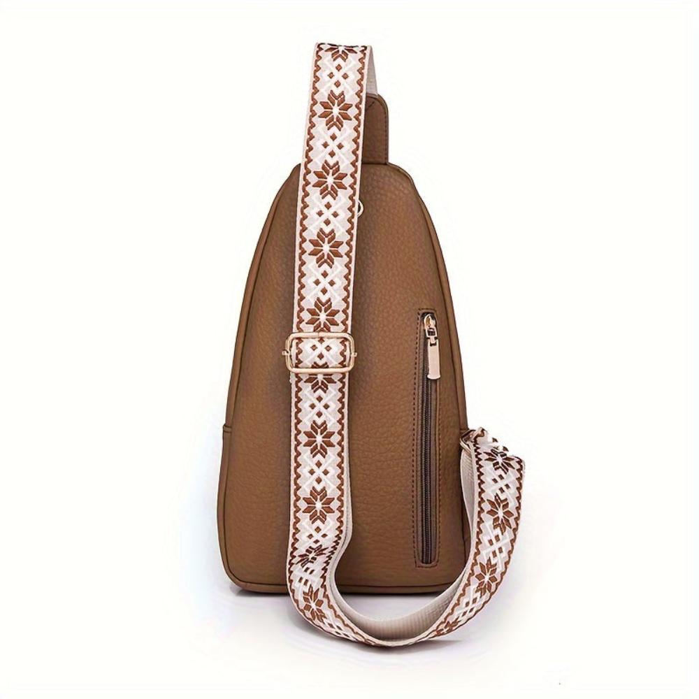 Crossbody Bag for Women - Vegan Leather with Adjustable Strap