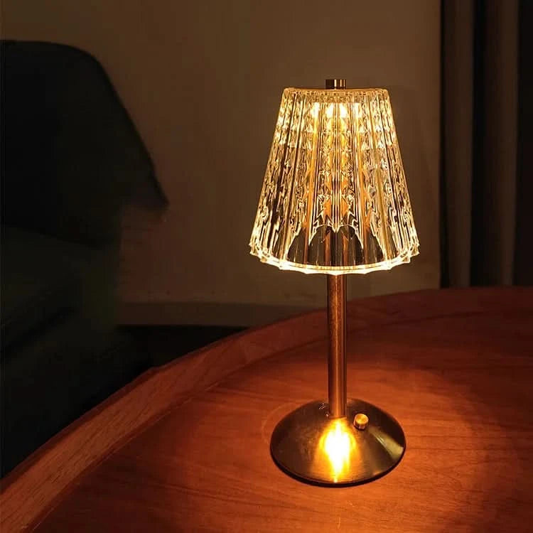 CrystalGlow | Cordless LED Table Lamp – Elegant Crystal Design 4