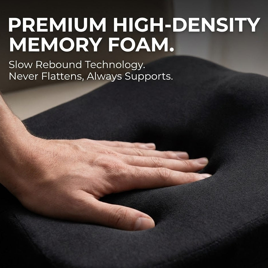 Cushion for Bruised Tailbone & Sore Coccyx | Orthopedic Relief 4