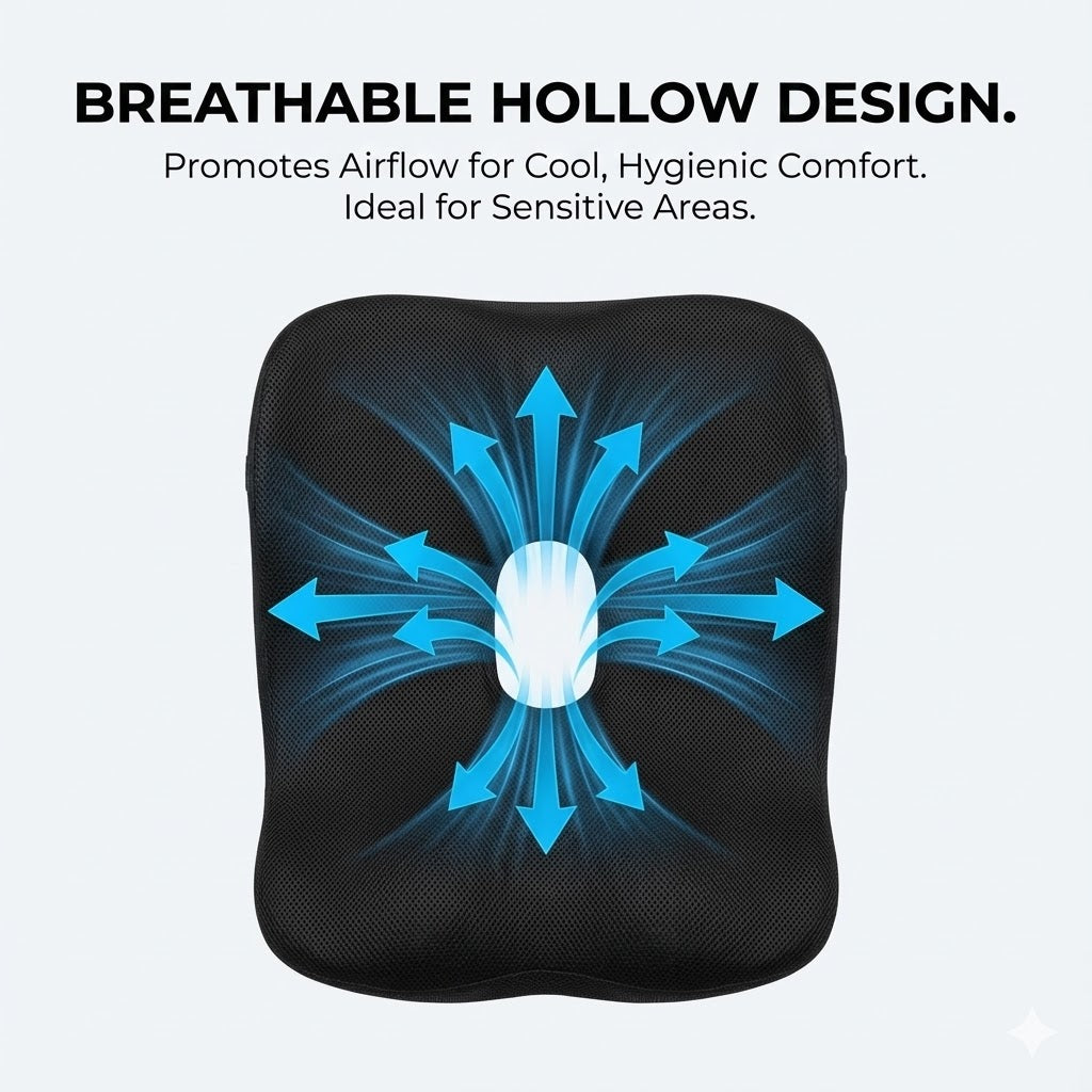 Cushion for Bruised Tailbone & Sore Coccyx | Orthopedic Relief 5