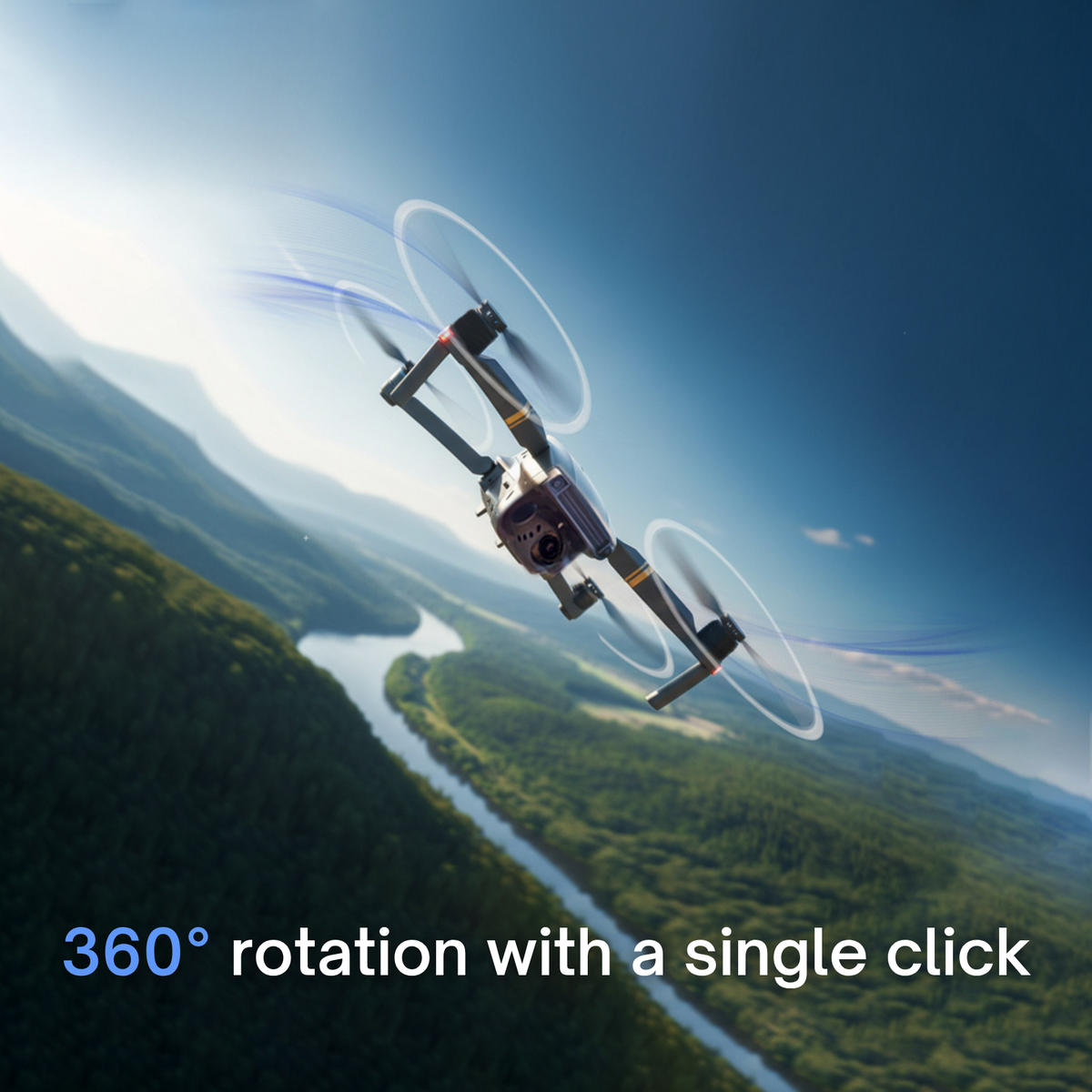 Drone with Camera for Beginners | 4K Ultra HD Video, GPS-Assisted Flight | Shock-Resistant Body for Safe Landings 7