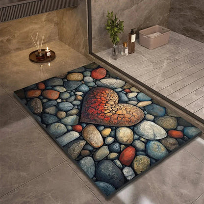 Diatomaceous Earth Bath Mat – Modern and Minimalist, Non-Slip and Quick-Drying for the Bathroom or Kitchen 11