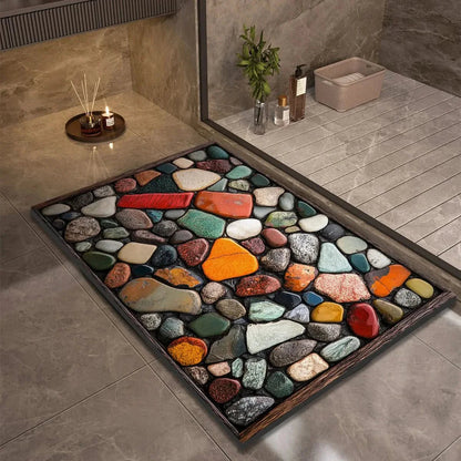 Diatomaceous Earth Bath Mat – Modern and Minimalist, Non-Slip and Quick-Drying for the Bathroom or Kitchen 14