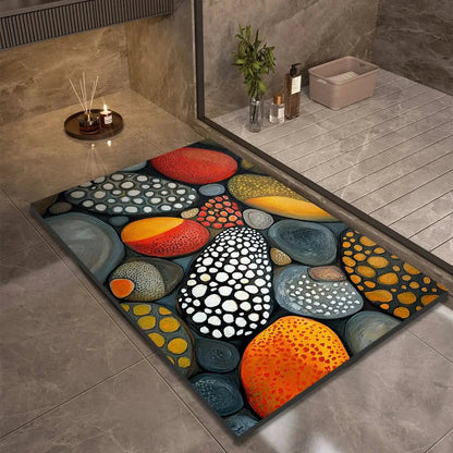 Diatomaceous Earth Bath Mat – Modern and Minimalist, Non-Slip and Quick-Drying for the Bathroom or Kitchen 8