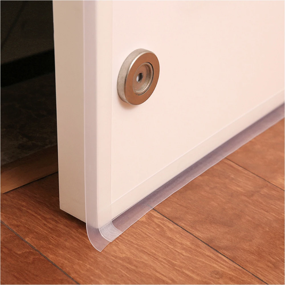Door Seal Strip Silicone | Self-Adhesive Draught Excluder | Blocks Insects and Cold Drafts from Doors, Windows and Sliding Panels