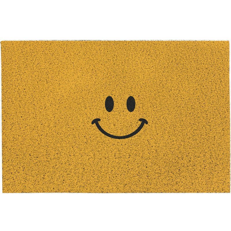 Doormat Polyester Rubber Backed Emoji Design, Fun, Durable Welcome Mat 8