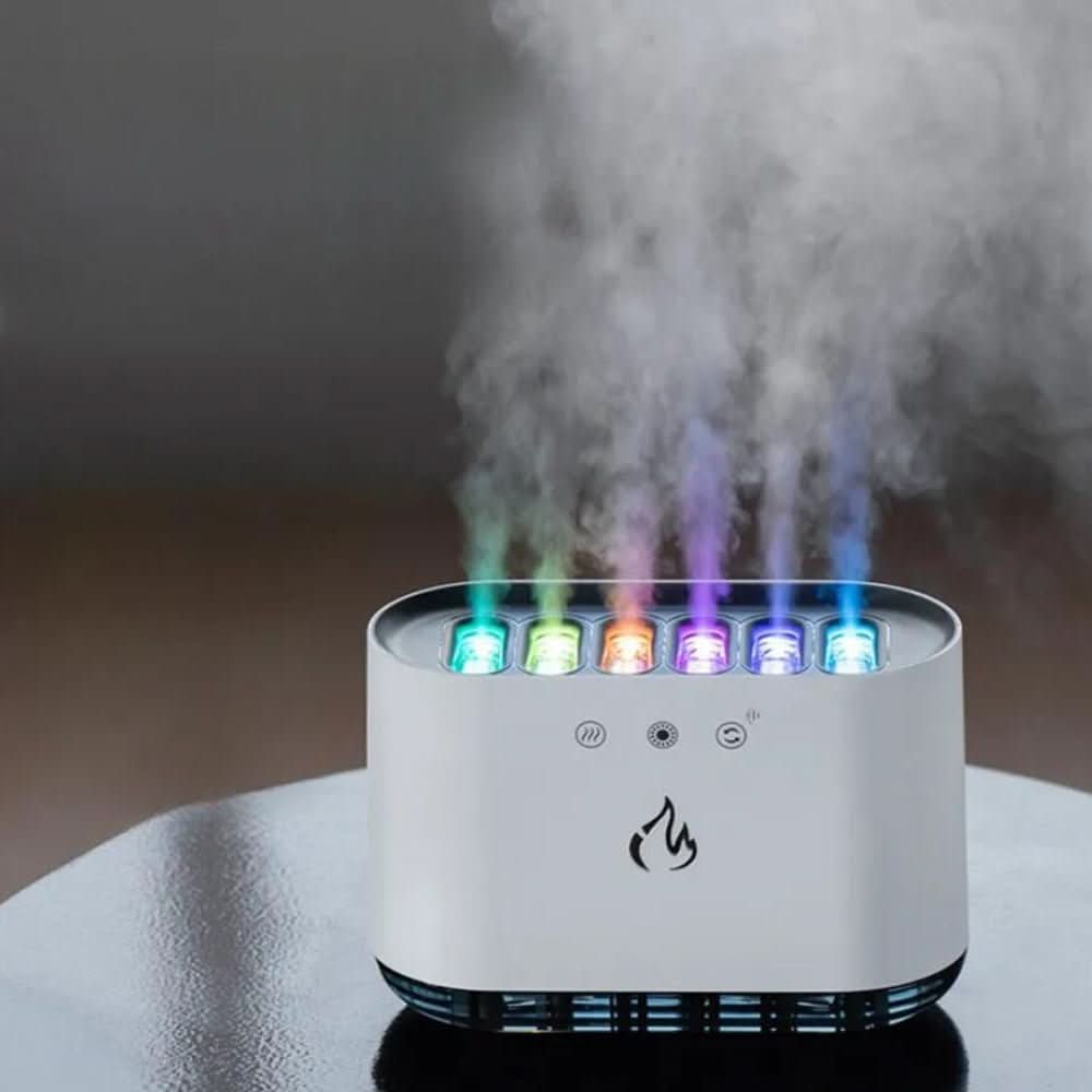 LED Humidifier with Voice Control | 900 ml Tank, Ambient Lighting Effects, Quiet Mist Output | Covers Rooms up to 40 m² 1