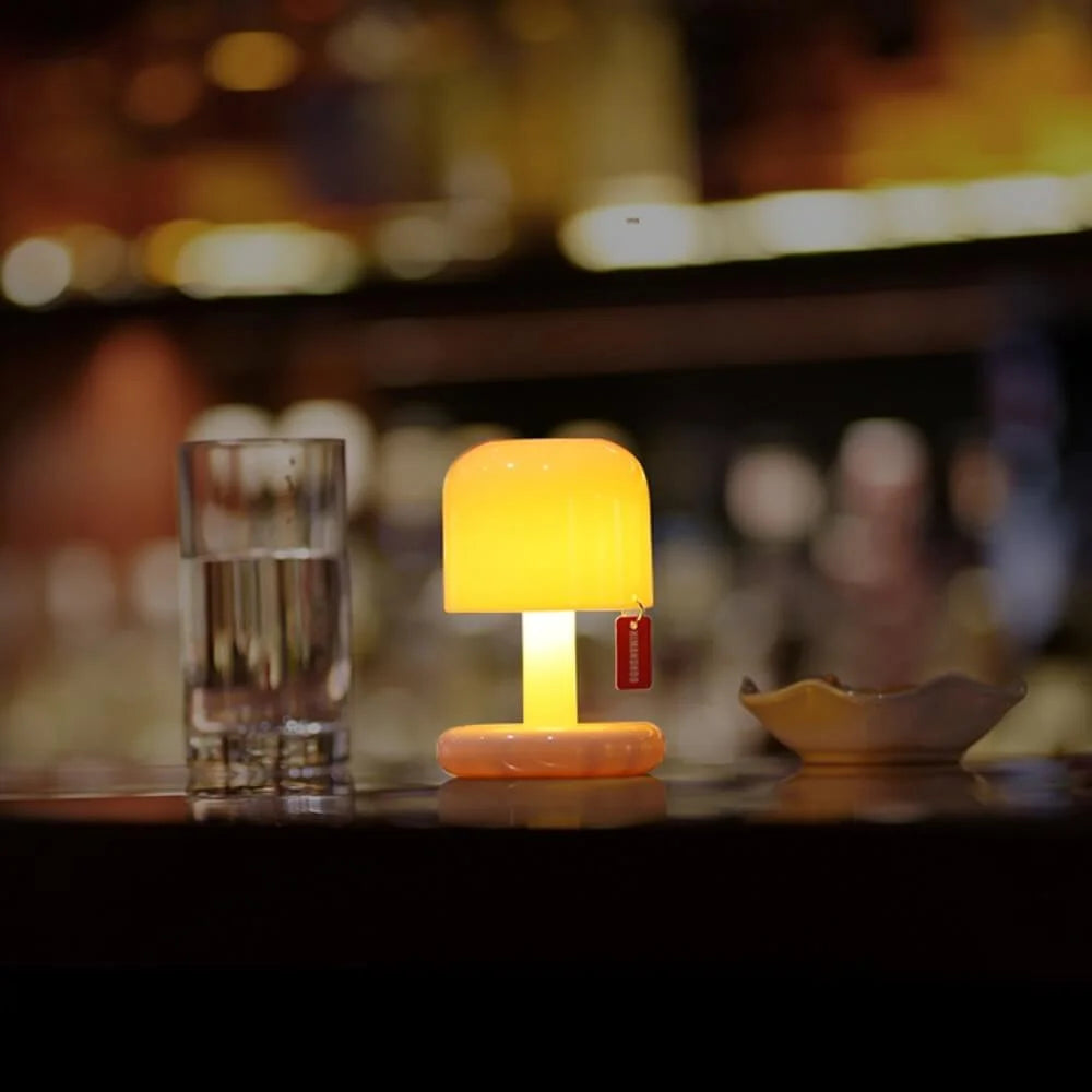 Sunset Projector Lamp LED | Adjustable Angle, Dimmable Warm White | USB Powered Mood Lighting for Desk or Bedside 3