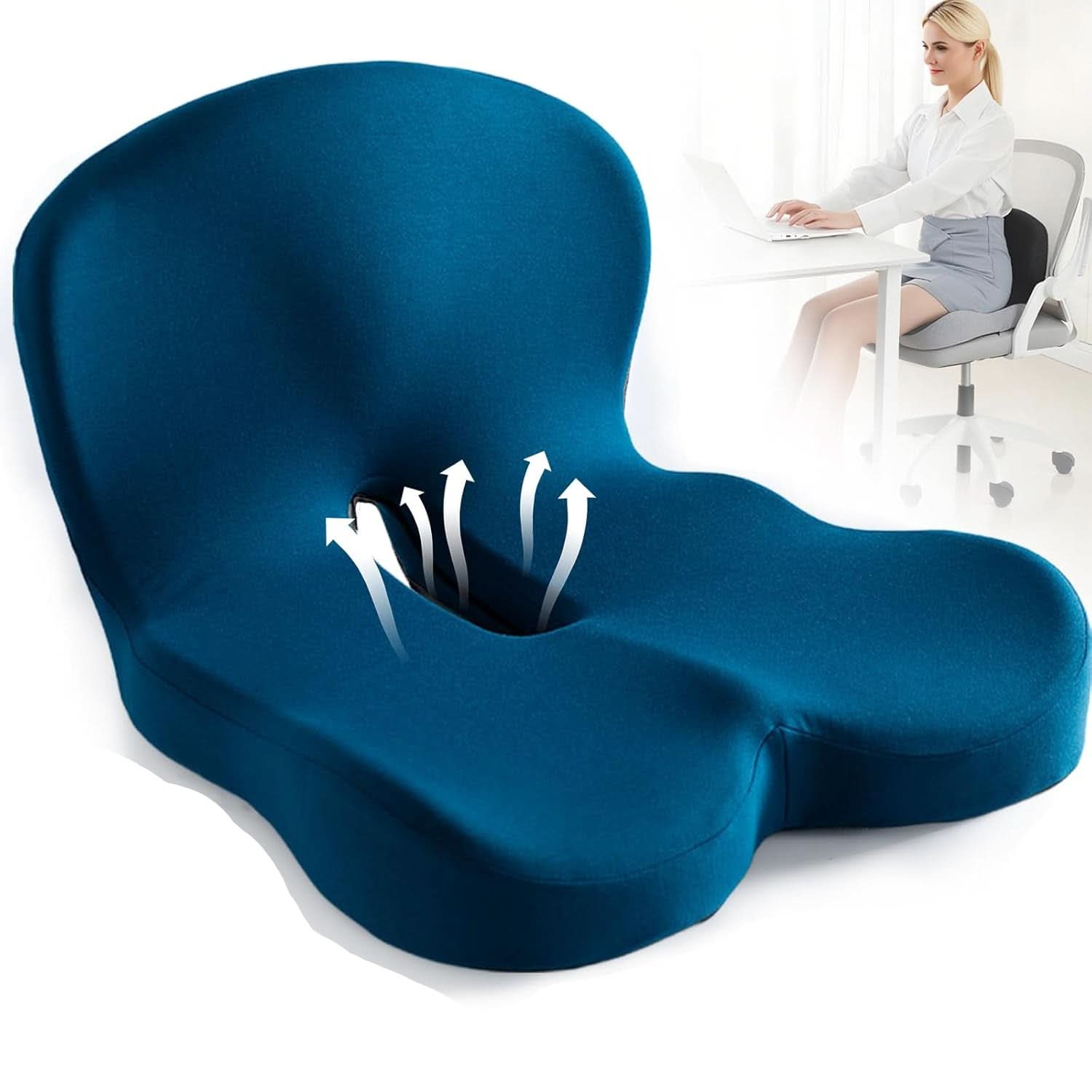 ERGOCOMFORT PAD – Premium Memory Foam Pillow for Posture & Comfort 8