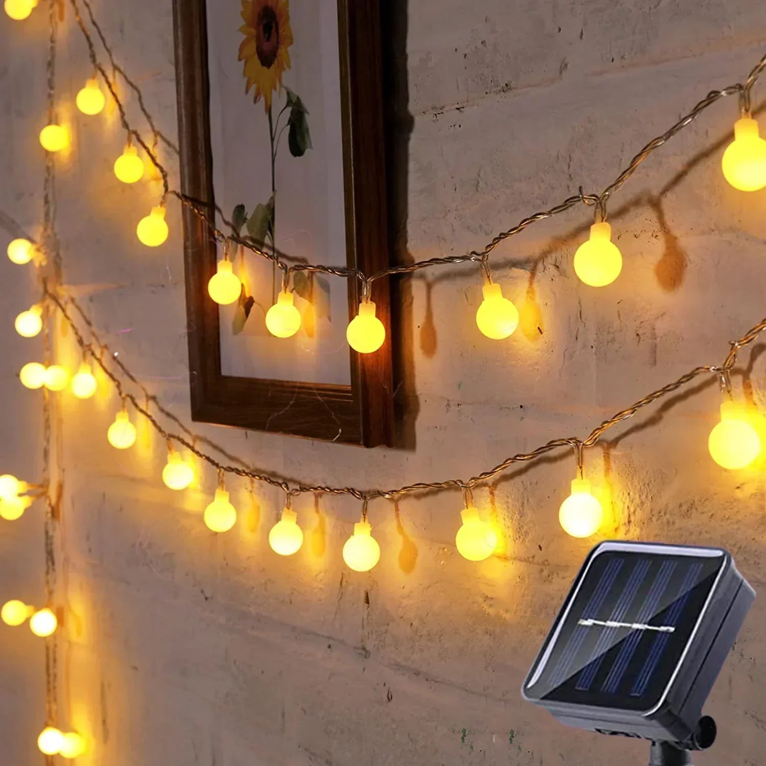 EcoGlow | Solar String Lights – IP65 Waterproof For Outdoor Use