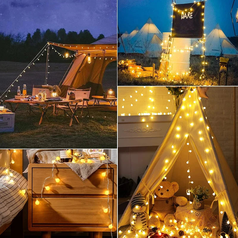 EcoGlow | Solar String Lights – IP65 Waterproof For Outdoor Use