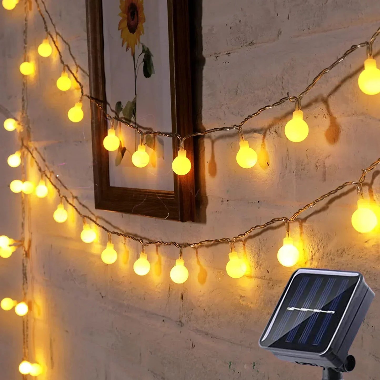 EcoGlow | Solar String Lights – IP65 Waterproof For Outdoor Use 1