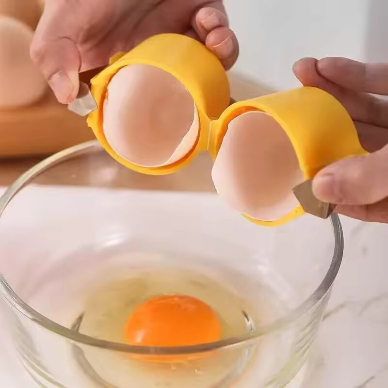 Egg Cracker Tool | Stainless Steel Egg Shell Opener & Topper Cutter