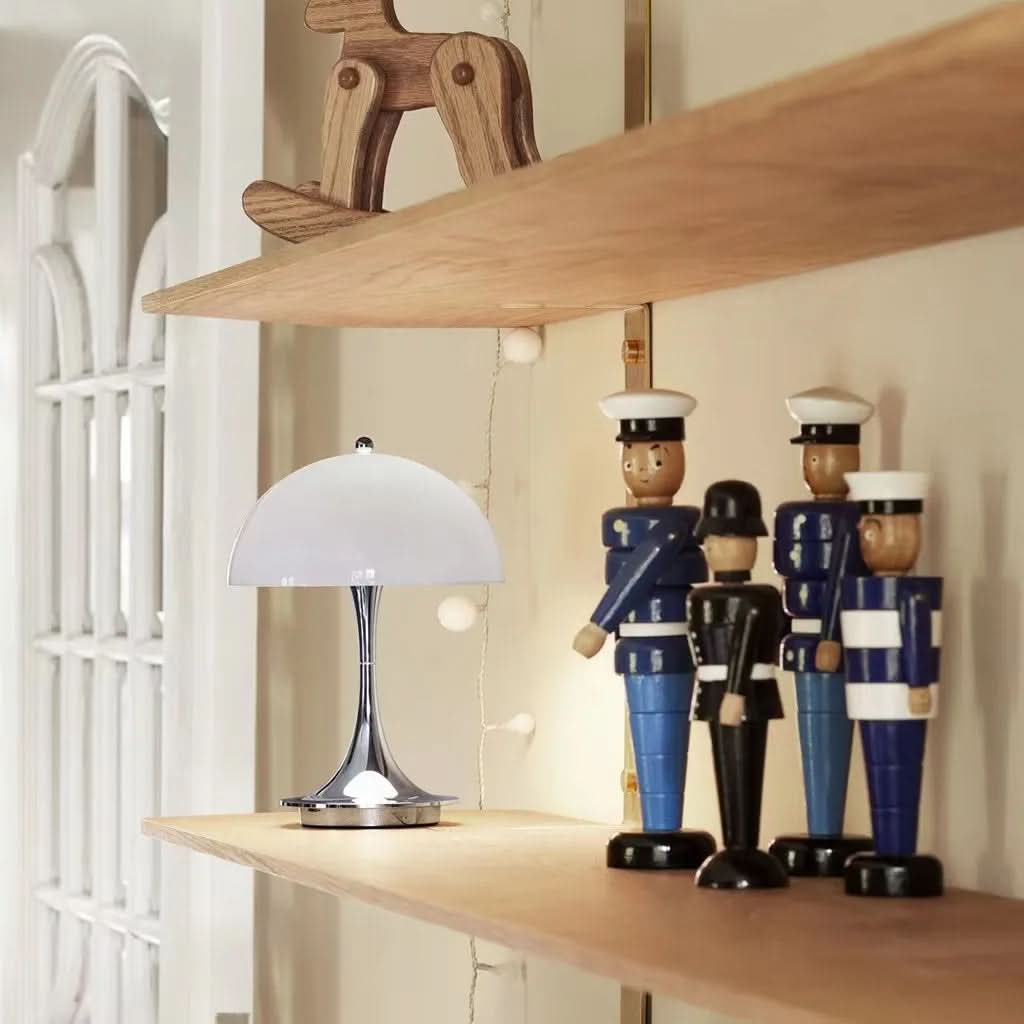Electaura | Cordless LED Table Lamp – Scandinavian Minimalist Design