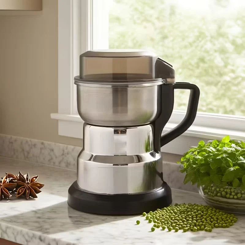 Electric Coffee and Spice Grinder | Clear Lid, Deep Bowl