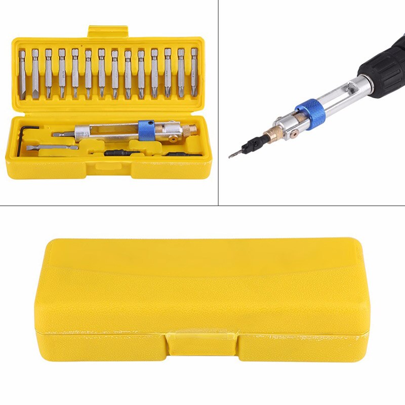 Electric Drill and Screwdriver Set | 2-in-1 Drill, Screwdriver and Impact Driver | Ideal for Woodworking Projects