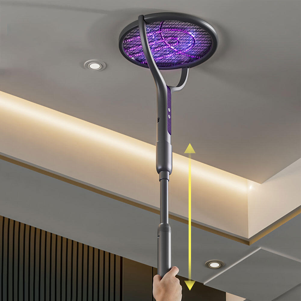 Electric Mosquito Swatter | Rotating Head, Light Mode