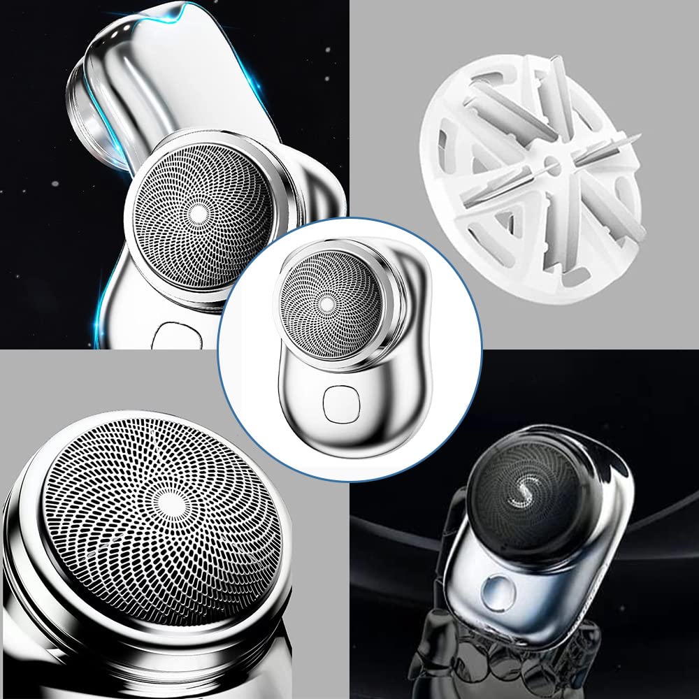 Electric Shaver | Pocket-Sized Rotary Design