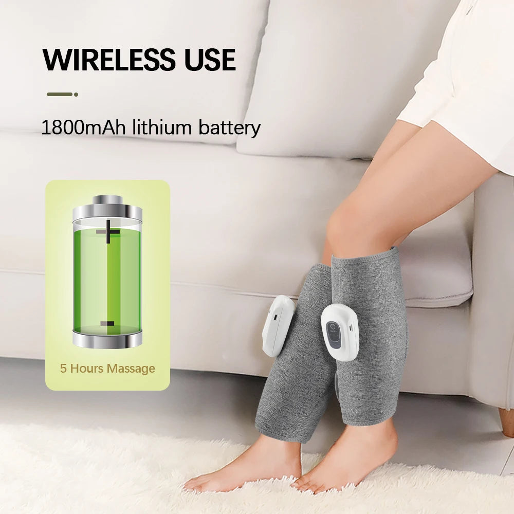 Electric Leg Massager – Air Compression | Calf Massage With 3 Massage Modes 6