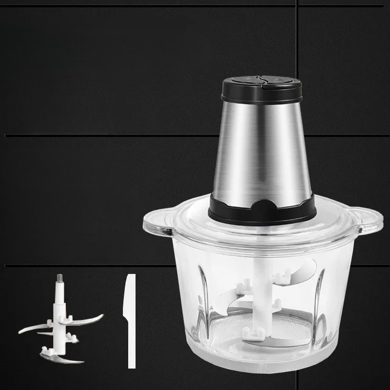 Electric Meat Grinder Food Chopper Processor Stainless Steel Blades 9