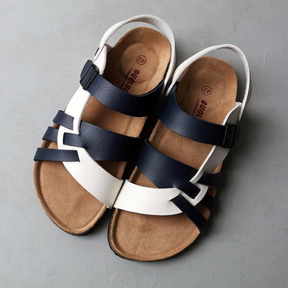 Elegance | Orthopedic Leather Sandals for Women - Padded Insole for Comfort 2