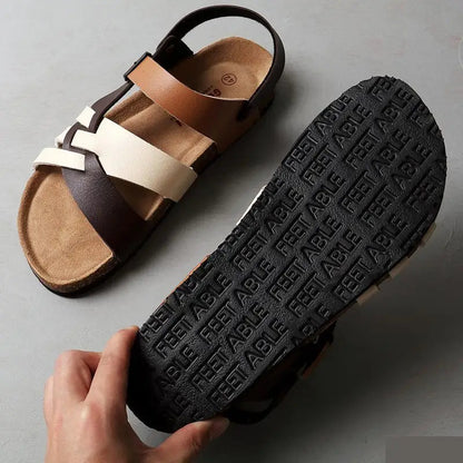 Elegance | Orthopedic Leather Sandals for Women - Padded Insole for Comfort 4