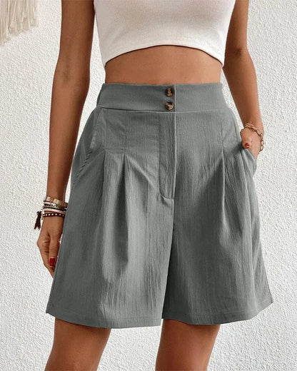 ElegantCotton | Women's Shorts – High-Quality Cotton With Pockets 1