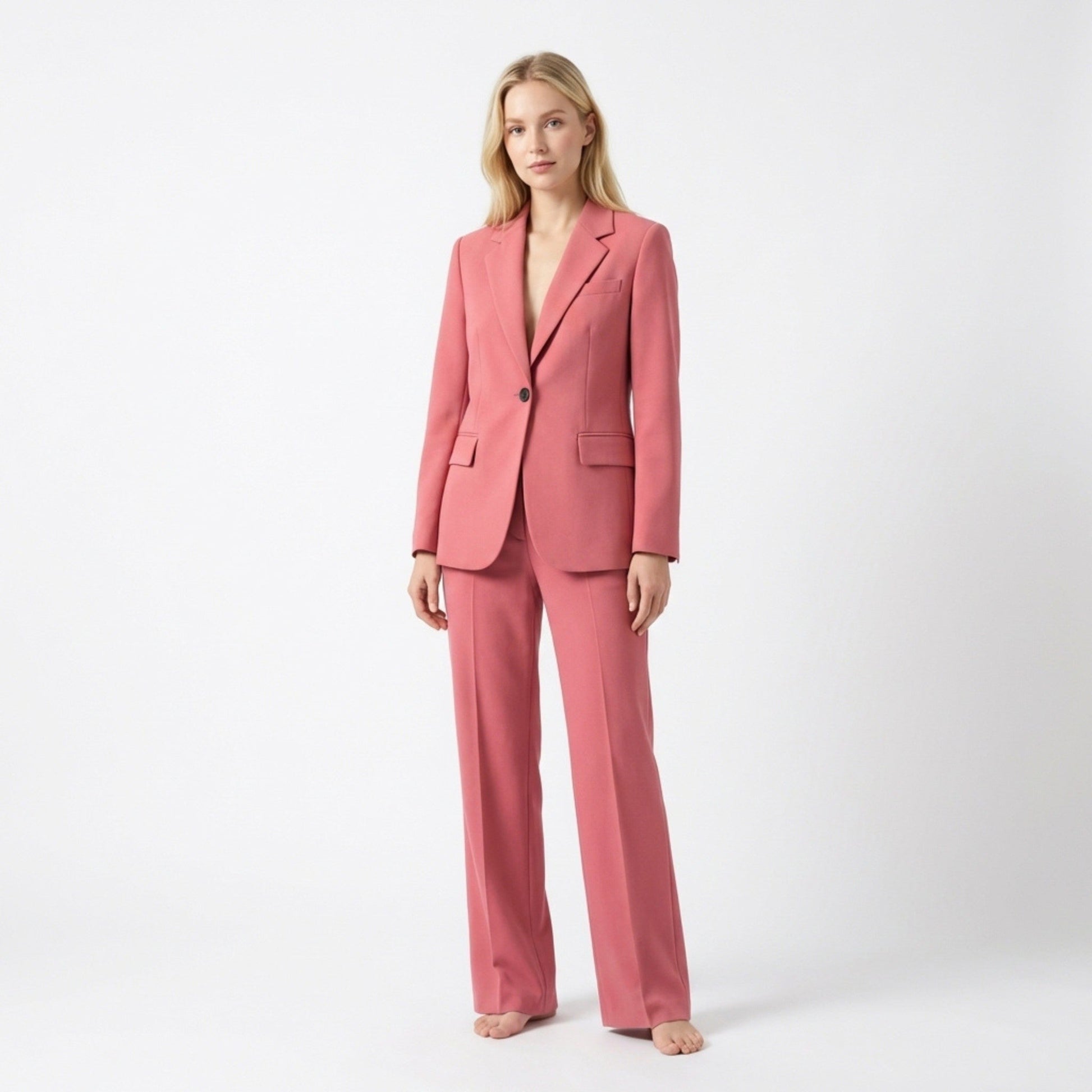 ElegantStyle | Women's Suit Set - Tailored Blazer and Trousers 1