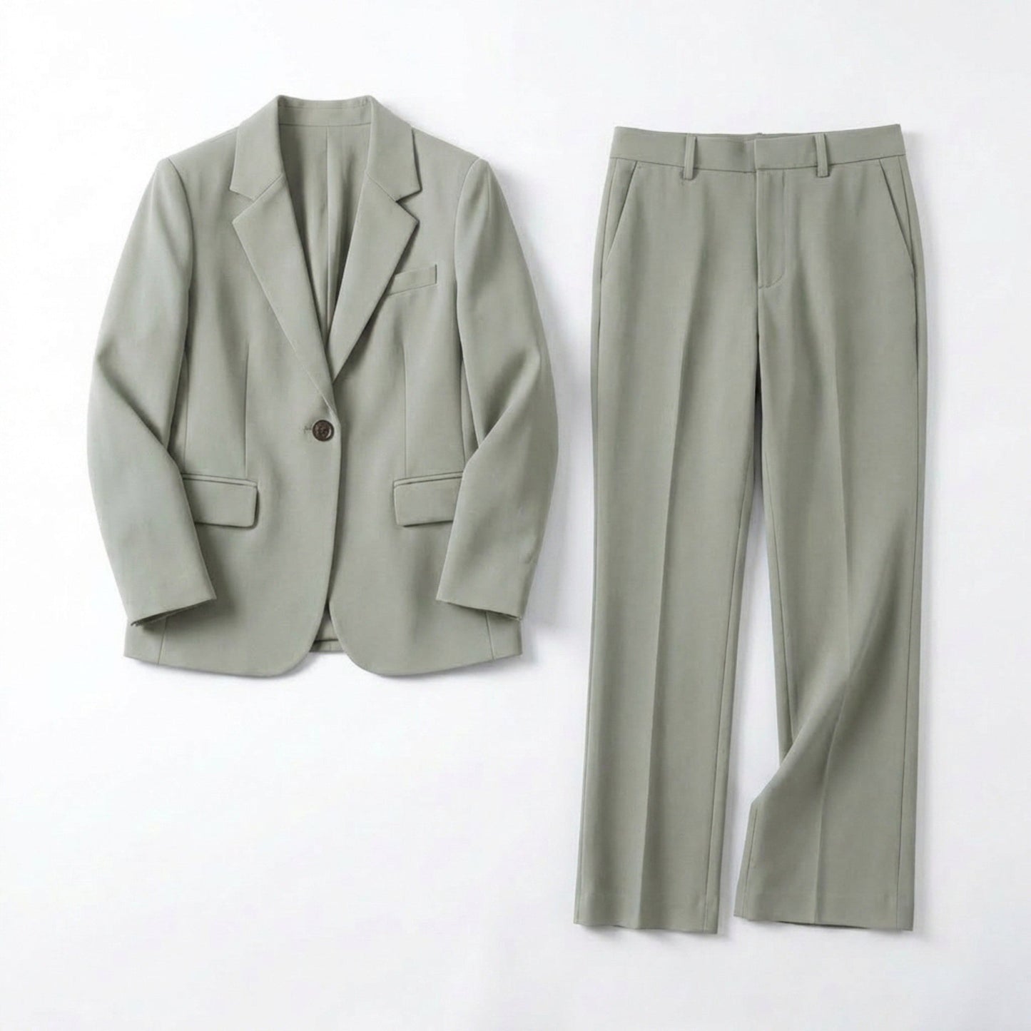 ElegantStyle | Women's Suit Set - Tailored Blazer and Trousers 5