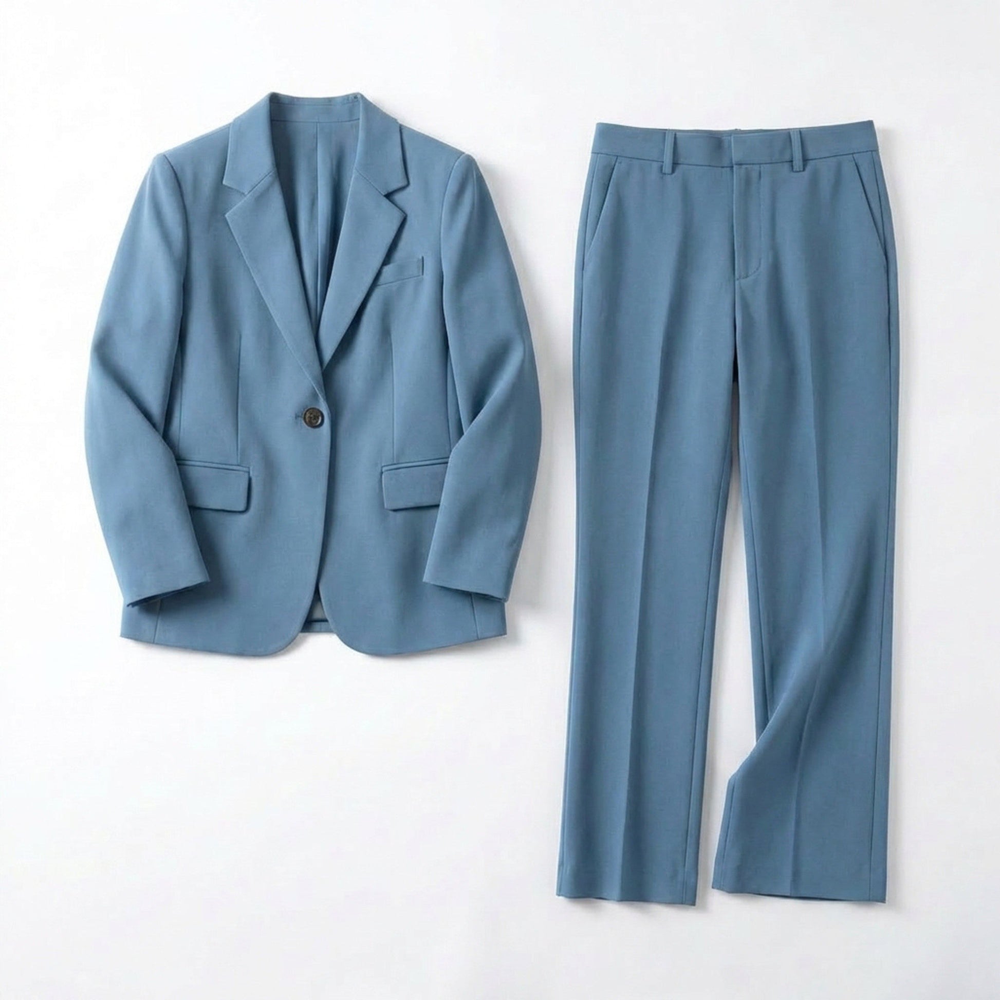 ElegantStyle | Women's Suit Set - Tailored Blazer and Trousers 6