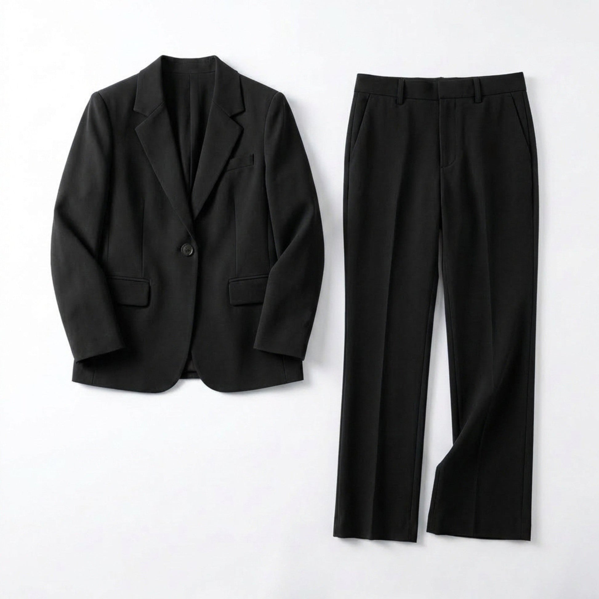 ElegantStyle | Women's Suit Set - Tailored Blazer and Trousers 7