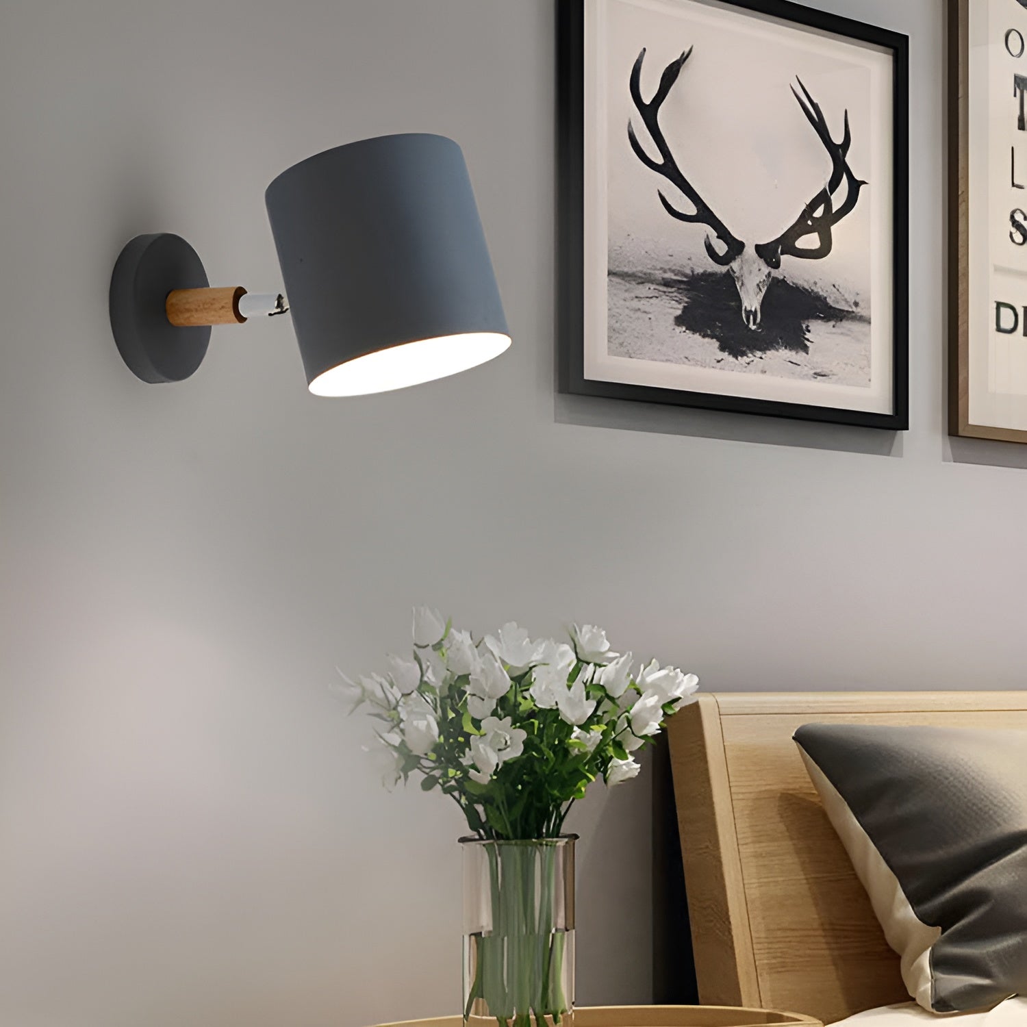 Elegant Adjustable Wall Lights - Ideal for Bed Light 4