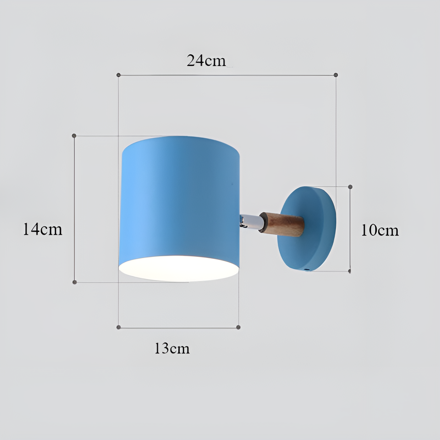 Elegant Adjustable Wall Lights - Ideal for Bed Light 5