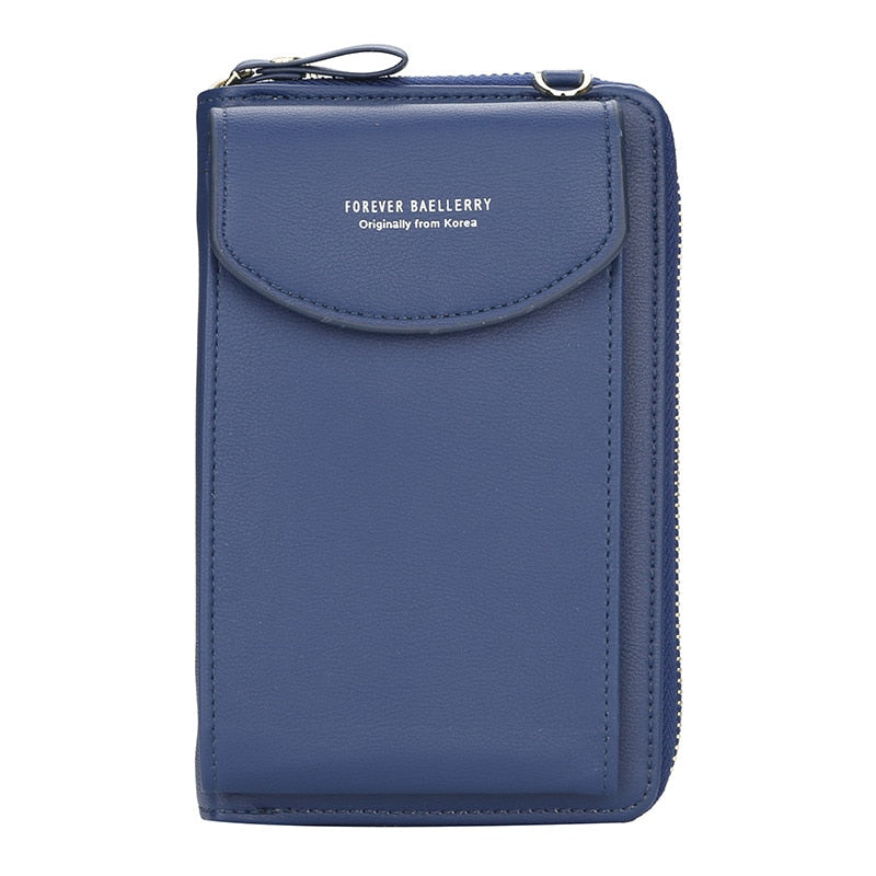 Elegant | Crossbody Handbag with Multiple Pockets - Soft Synthetic Leather Design 1