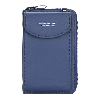 Elegant | Crossbody Handbag with Multiple Pockets - Soft Synthetic Leather Design 1