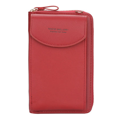 Elegant | Crossbody Handbag with Multiple Pockets - Soft Synthetic Leather Design 3