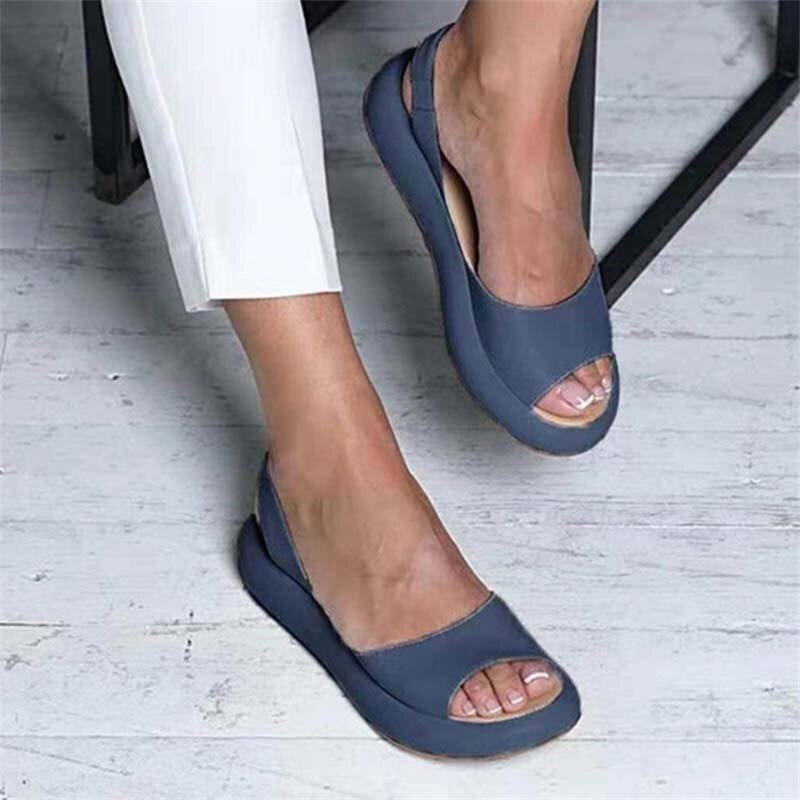 Elina | Women's Sandals - Soft Microfiber Upper with Casual Slip-On Design 2