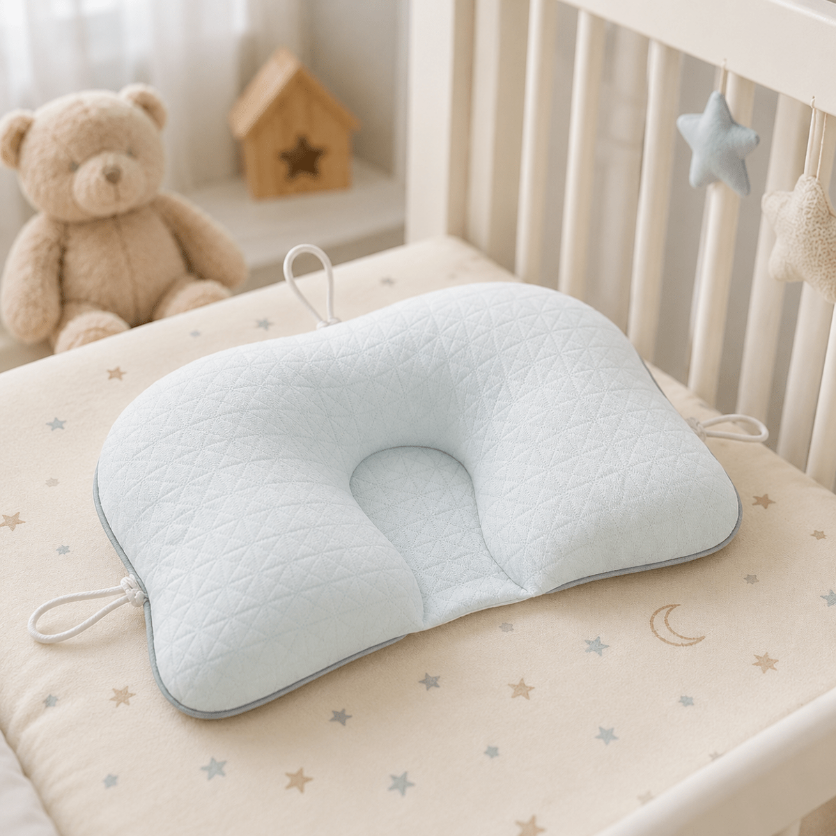 Ergonomic Baby Pillow | Padded Pillow For Babies