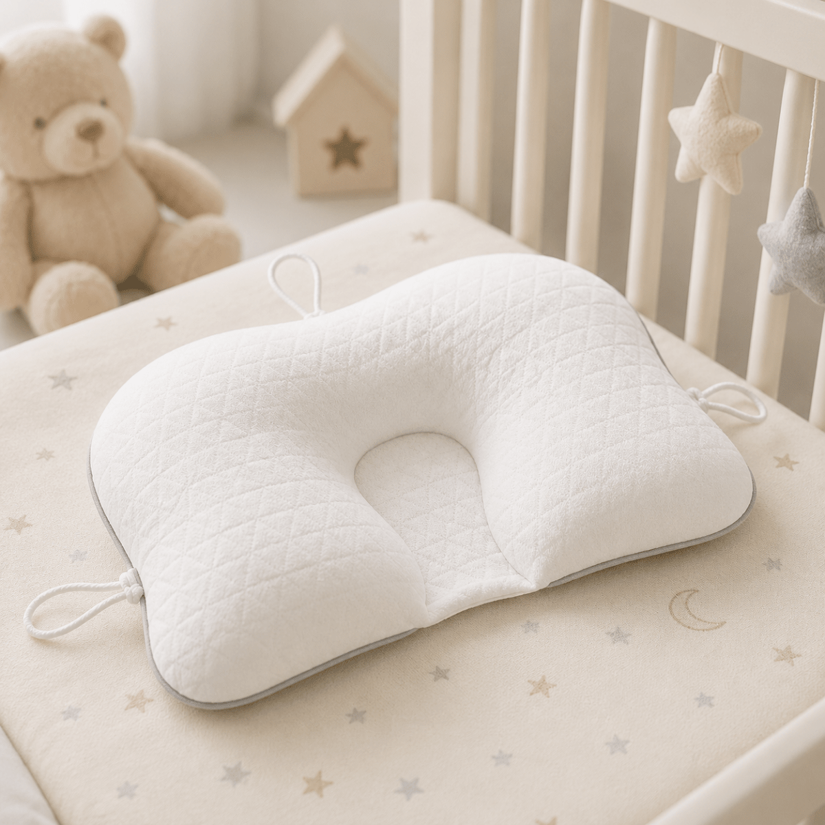 Ergonomic Baby Pillow | Padded Pillow For Babies