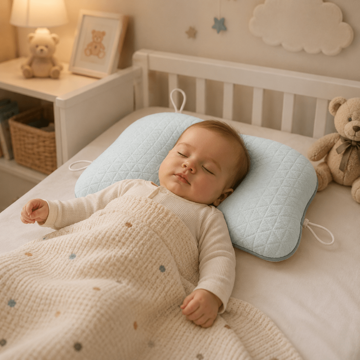 Ergonomic Baby Pillow | Padded Pillow For Babies