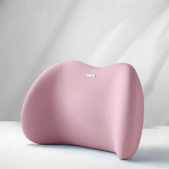 Ergonomic Car Pillow | ErgoRide Memory Foam Lumbar & Neck Support Set