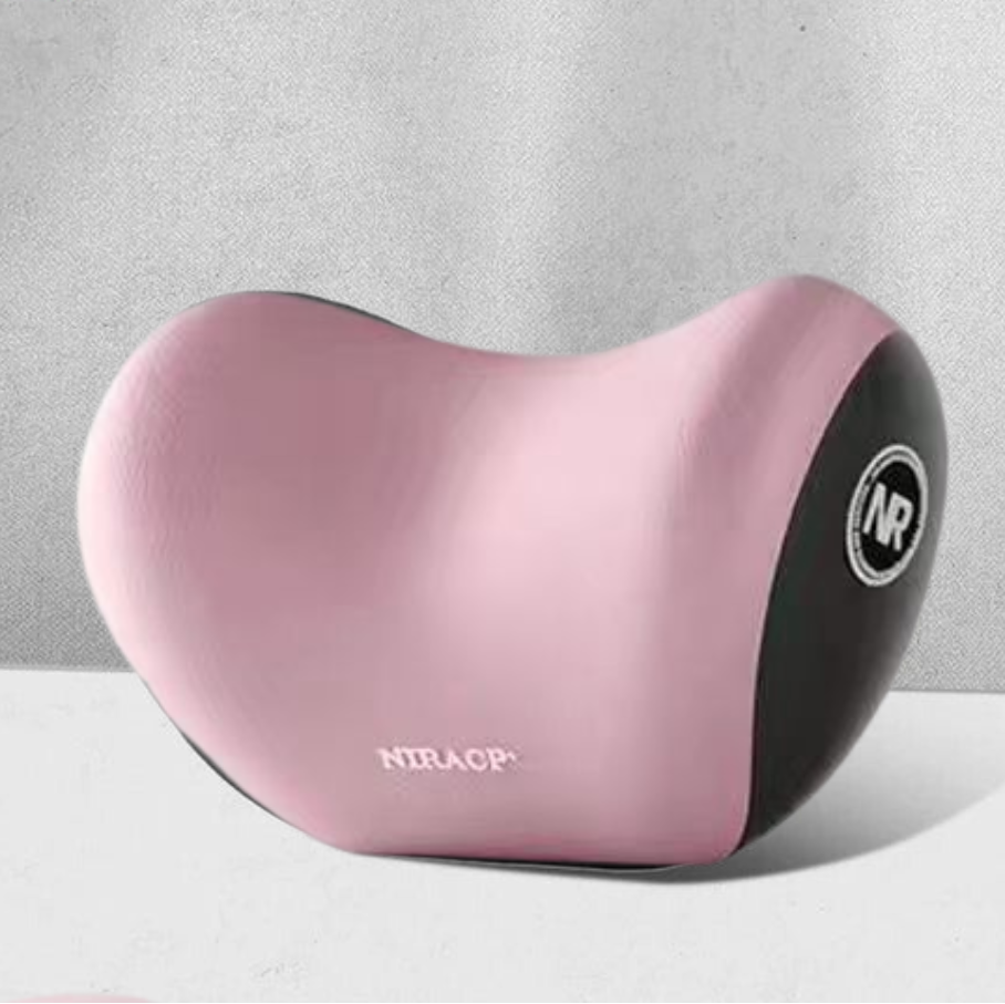 Ergonomic Car Pillow | ErgoRide Memory Foam Lumbar & Neck Support Set